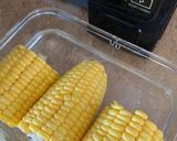 Gambar langkah 1 resipi Jagung Rebus Microwave.