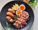 Foto langkah ke 6 dari resep Coleslaw dengan Sosis dan Telur.
