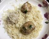 A picture of step 2 of Chicken Flower Dumpling.