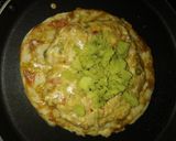 A picture of step 5 of Pizza Dosa.