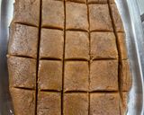 A picture of step 2 of Cashew dates barfi.