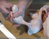A picture of step 1 of Confit duck leg.