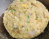 A picture of step 2 of Poha Cutlets non fry.
