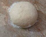 A picture of step 3 of Roti/Chapati.