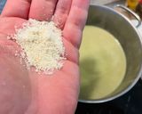 Zöldspárgakrémleves recept fázis 8 fotója