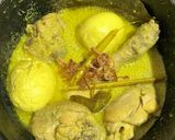 Foto langkah ke 5 dari resep Opor Ayam Bumbu Kuning.