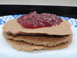 Tortitas de avena y plátano