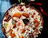 A picture of step 6 of Coconut Rice.