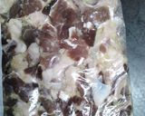 A picture of step 1 of Karroo Lamb Biryani.