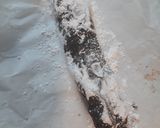 A picture of step 4 of Chocolate Salami.