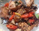 Foto langkah ke 3 dari resep Tongkol pedas kemangi.