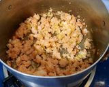 Hình bước làm 2 của món Canh khoai mỡ nấu tôm tươi