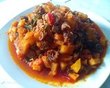 Foto langkah ke 6 dari resep Sambal Goreng Kentang Ati Ampela.
