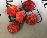 Une image de l'étape 1 de Pâte brisée rose à la fraise, épeautre et lait concentré.