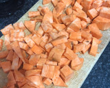 Foto del paso 6 de la receta: Empanadillas de pollo, huevo y batata (versión mambo y normal)