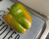 Une image de l'étape 5 de Aubergines chinoises, poivron vert et piments rouges marinés grillés à la plancha.