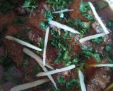 A picture of step 2 of Seakh kabab handi/dumpukh kabab.