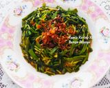 Foto langkah ke 6 dari resep 4. Tumis Kangkung Bunga Pepaya.