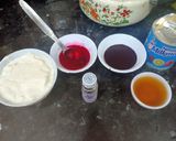 A picture of step 1 of Yogurt Ice cream.