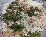 A picture of step 3 of Palak Paneer Tomato Curry.