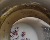 A picture of step 2 of Chamsur Dana (garden cress seeds) Kheer.