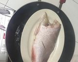 Hình bước làm 1 của món Cá hấp nấm