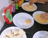 A picture of step 5 of Chicken Cheese Crispy sandwich Bites Recipe 😋.