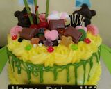 Foto langkah ke 12 dari resep Bolu Nutrisari 4 telor, basecake kue tart.