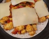 Quesadilla z kurczakiem i warzywami krok przepisu 3 zdjęcie