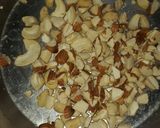 A picture of step 1 of Butter scotch pudding.