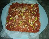 A picture of step 6 of Fudge carrot💝😍🌹.