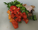 Foto langkah ke 2 dari resep Tumis Bunga Pepaya Tuna Kalengan.
