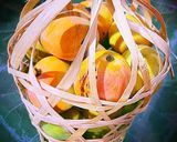 Foto langkah ke 1 dari resep Sherbet Mangga dan Ketan Pulut Telang.