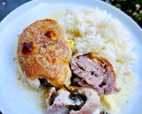 Sajtkrémes - medvehagymás karaj 🧀🌱 recept fázis 4 fotója