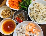 Hình bước làm 3 của món Gỏi ngó sen tôm thịt