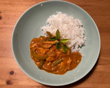 Foto del paso 8 de la receta: Curry thai rojo con pollo y verduras