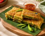 Foto langkah ke 5 dari resep Martabak Telur Kulit Lumpia.