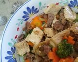 Foto langkah ke 4 dari resep Beef Tofu Teriyaki.