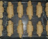 A picture of step 6 of Crescent Rolls🥐🥐.