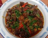 Foto langkah ke 5 dari resep Hati sapi masak Kemangi.
