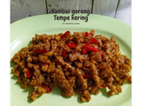 Sambal goreng tempe kering
