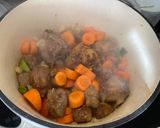 A picture of step 9 of Chinese braised oxtail & brisket stew.