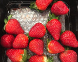 Foto del paso 1 de la receta: Batido de Frambuesa y fresas