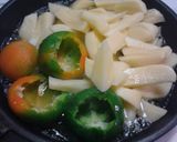 Foto del paso 2 de la receta Frito de bolas con patatas Cartagenero