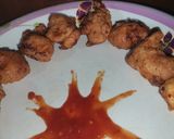 A picture of step 4 of Chicken cubes🍗.