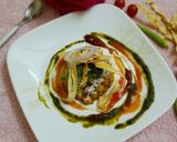 A picture of step 3 of Kabuli chana Chat.