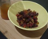 A picture of step 1 of "Christmas special eggless Plum Cake".