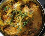 A picture of step 4 of Machhli gravy (Fish curry).