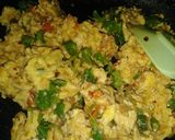 A picture of step 6 of Chicken anda gotala.