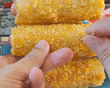 Foto del paso 6 de la receta: Rollitos fritos de Frankfurt con queso megacrujientes en AirFryer Proscenic T31